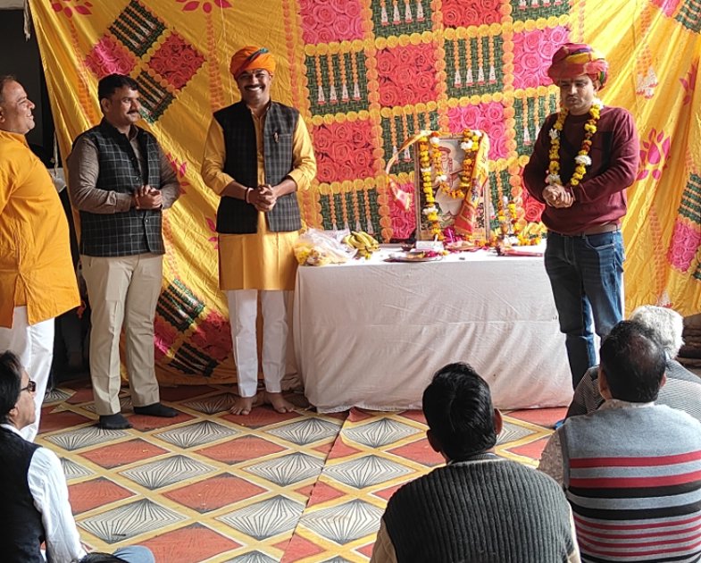 नामदेव दर्जी छीपा समाज ने मनाया संत शिरोमणि नामदेव  महाराज का ज्ञानोदय दिवस