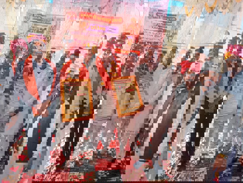 पारंपरिक वेशभूषा और भव्य शोभायात्रा के साथ मेवाड़ा कलाल समाज ने मनाई भगवान सहस्त्रबाहु अर्जुन जयंती