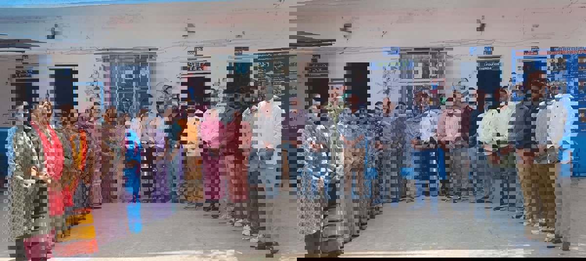 किसान आंदोलन और विरासत स्थलों का किया अवलोकन