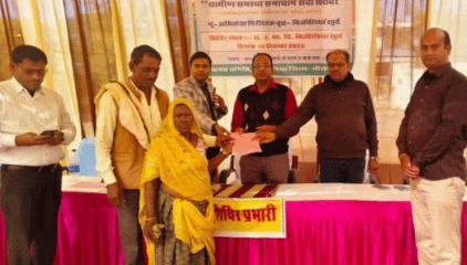 कई मामलों का ऑन स्पॉट निवारण, जनता के लिए राहत बना शिविर